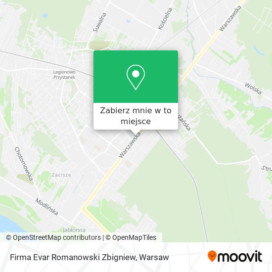 Mapa Firma Evar Romanowski Zbigniew