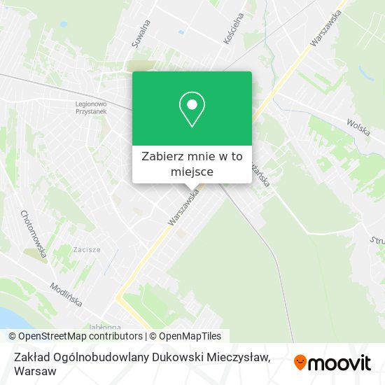 Mapa Zakład Ogólnobudowlany Dukowski Mieczysław