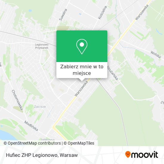 Mapa Hufiec ZHP Legionowo