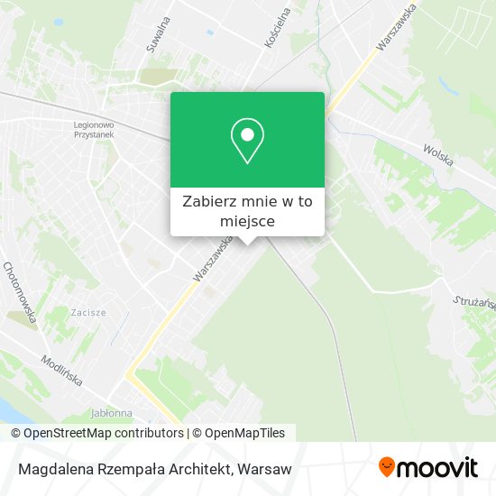 Mapa Magdalena Rzempała Architekt