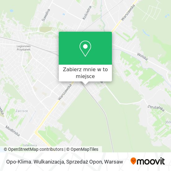 Mapa Opo-Klima. Wulkanizacja, Sprzedaż Opon