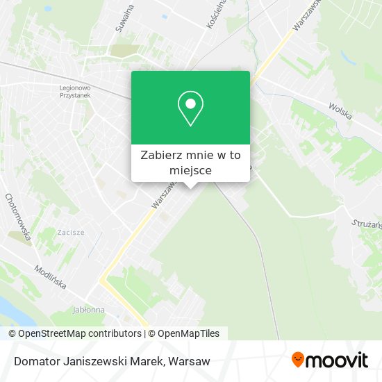 Mapa Domator Janiszewski Marek