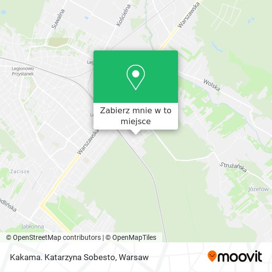 Mapa Kakama. Katarzyna Sobesto