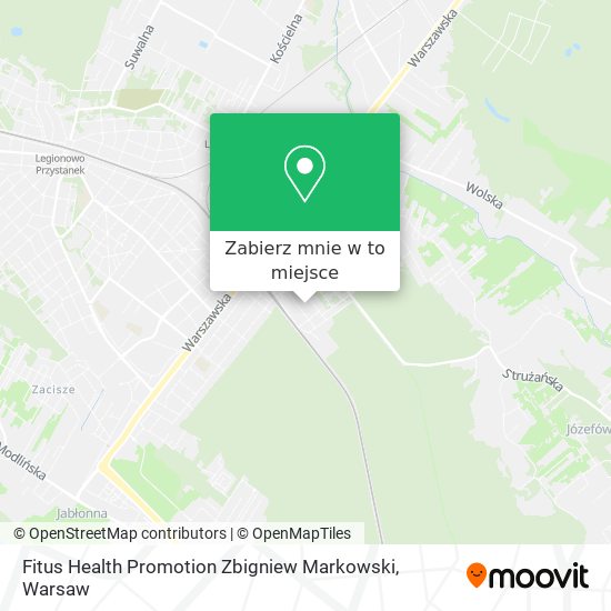 Mapa Fitus Health Promotion Zbigniew Markowski