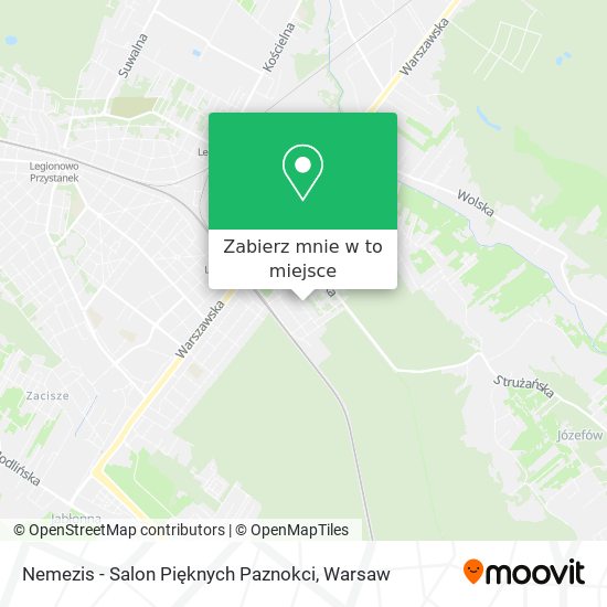 Mapa Nemezis - Salon Pięknych Paznokci