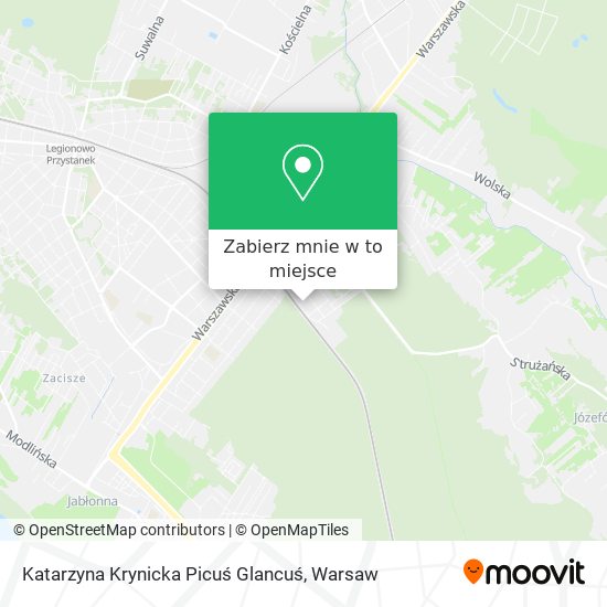 Mapa Katarzyna Krynicka Picuś Glancuś