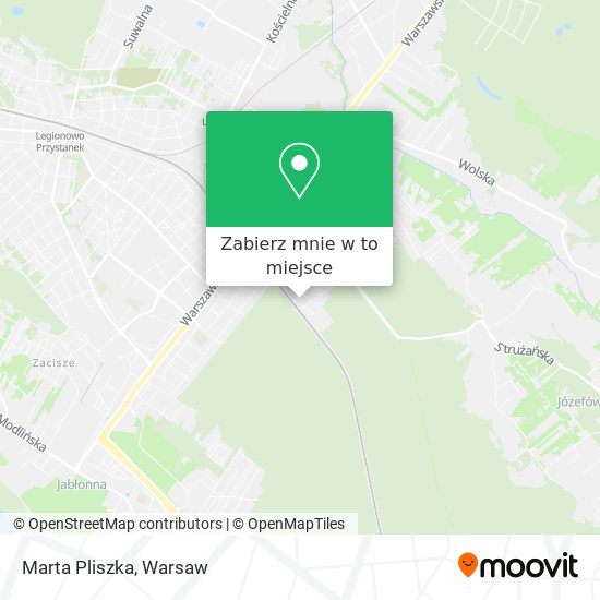 Mapa Marta Pliszka