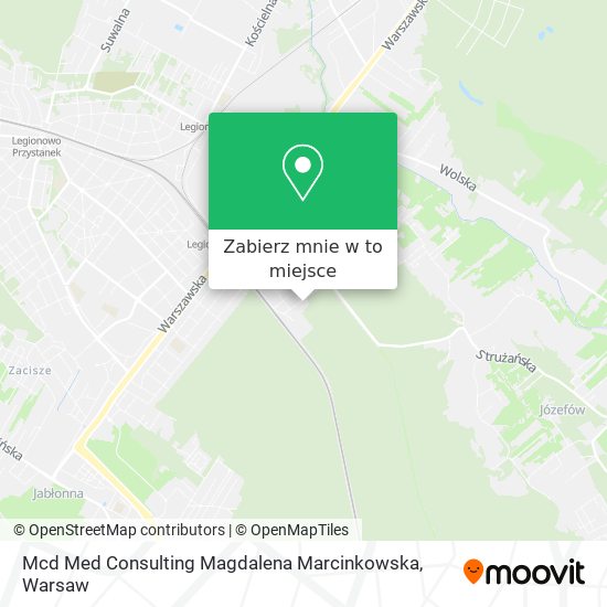 Mapa Mcd Med Consulting Magdalena Marcinkowska