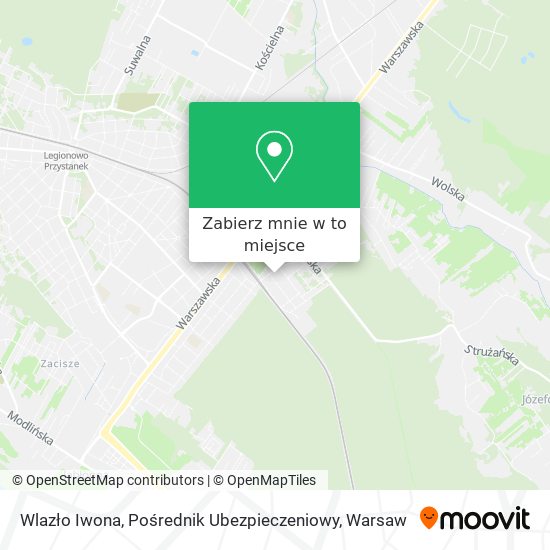 Mapa Wlazło Iwona, Pośrednik Ubezpieczeniowy