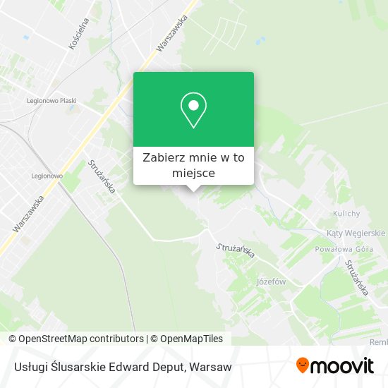 Mapa Usługi Ślusarskie Edward Deput