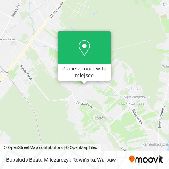 Mapa Bubakids Beata Milczarczyk Rowińska