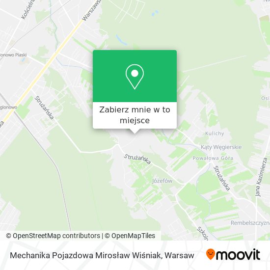 Mapa Mechanika Pojazdowa Mirosław Wiśniak