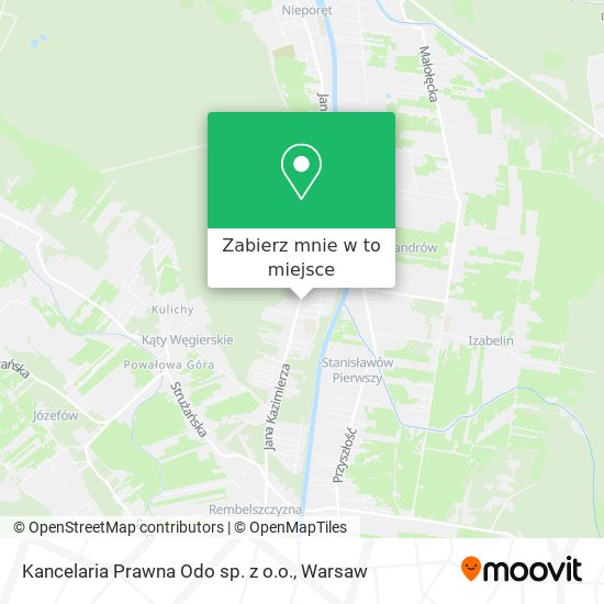 Mapa Kancelaria Prawna Odo sp. z o.o.