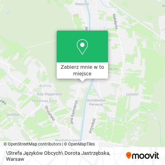 Mapa \Strefa Języków Obcych\ Dorota Jastrzębska