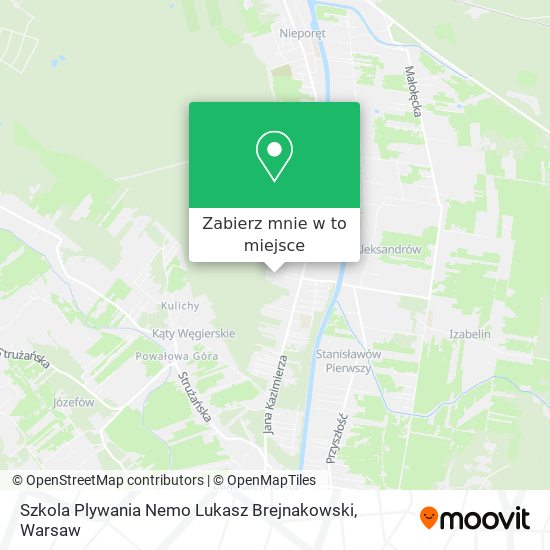 Mapa Szkola Plywania Nemo Lukasz Brejnakowski