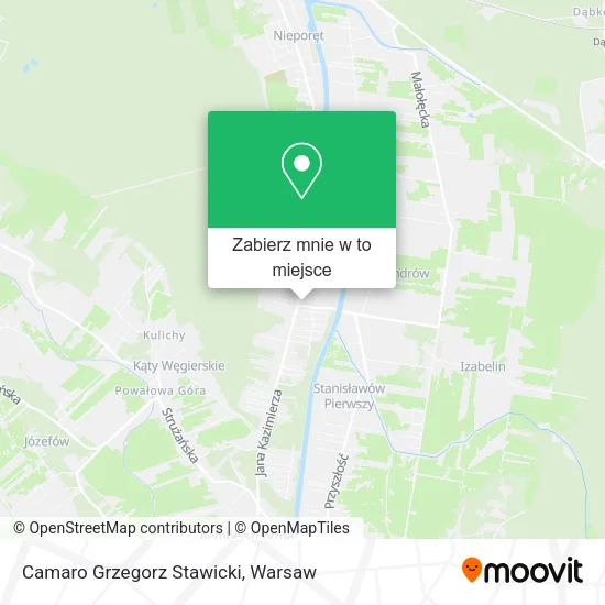 Mapa Camaro Grzegorz Stawicki