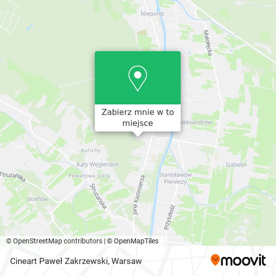 Mapa Cineart Paweł Zakrzewski