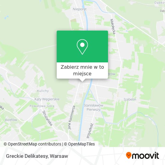 Mapa Greckie Delikatesy