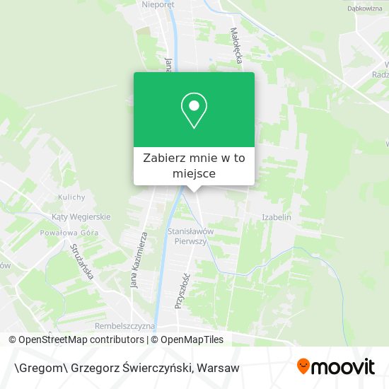 Mapa \Gregom\ Grzegorz Świerczyński