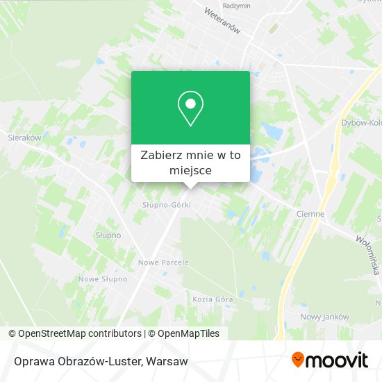 Mapa Oprawa Obrazów-Luster