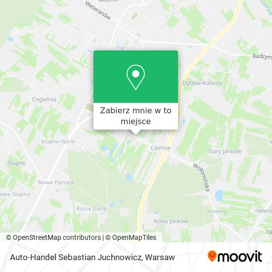 Mapa Auto-Handel Sebastian Juchnowicz