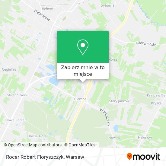 Mapa Rocar Robert Floryszczyk