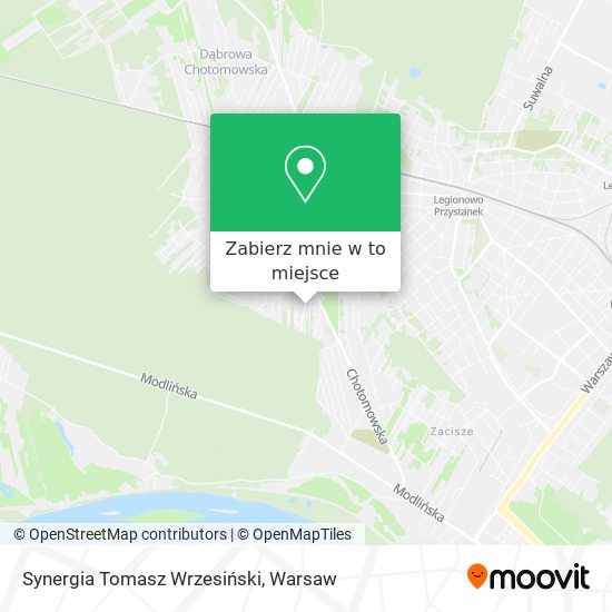 Mapa Synergia Tomasz Wrzesiński