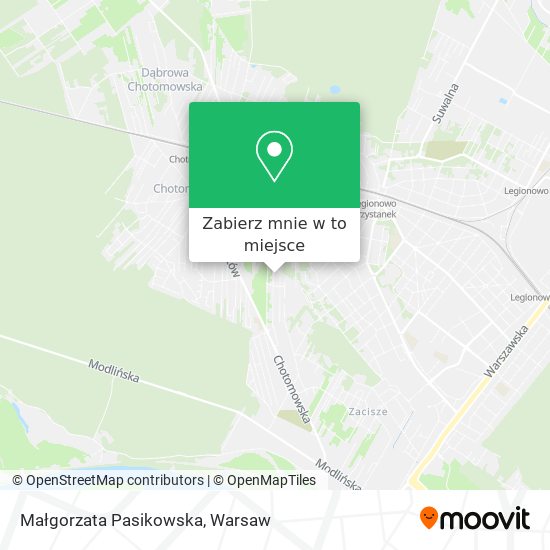 Mapa Małgorzata Pasikowska