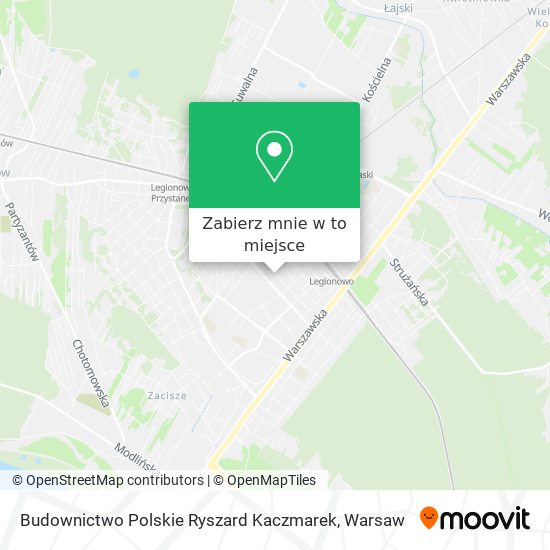 Mapa Budownictwo Polskie Ryszard Kaczmarek