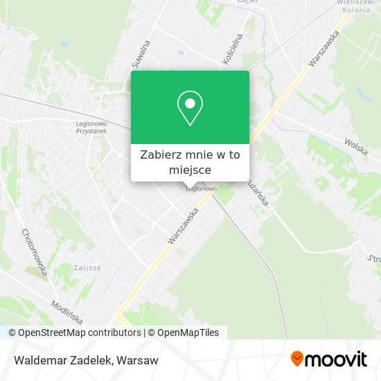 Mapa Waldemar Zadelek