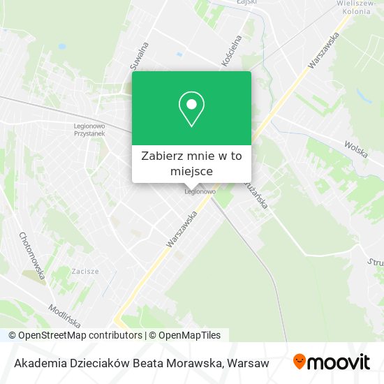 Mapa Akademia Dzieciaków Beata Morawska