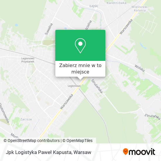 Mapa Jpk Logistyka Paweł Kapusta