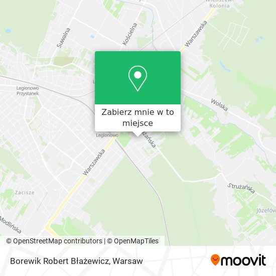 Mapa Borewik Robert Błażewicz