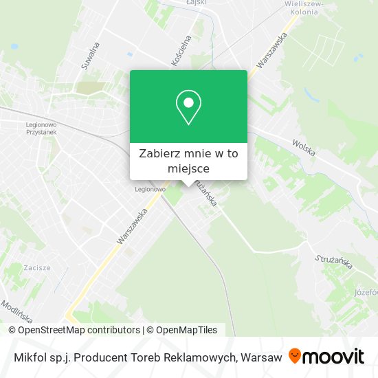 Mapa Mikfol sp.j. Producent Toreb Reklamowych