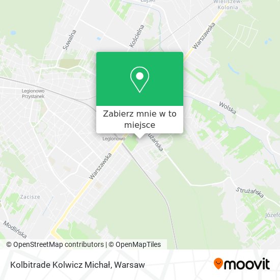 Mapa Kolbitrade Kolwicz Michał