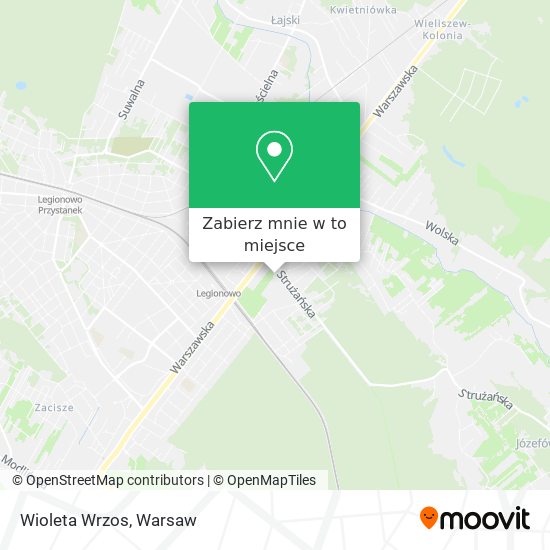 Mapa Wioleta Wrzos