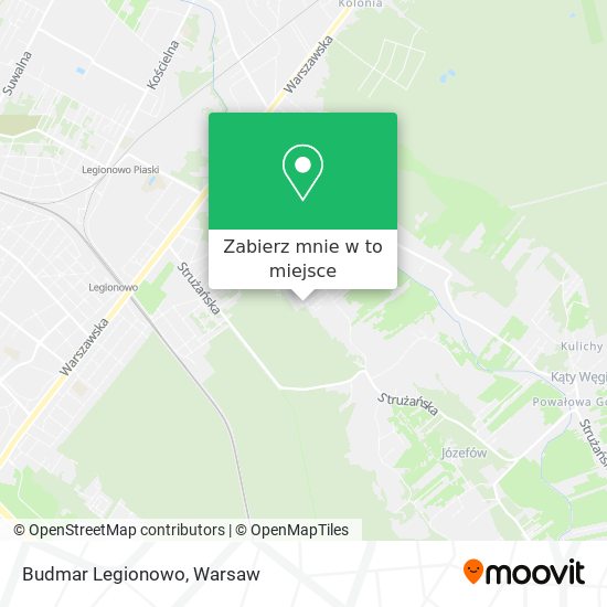 Mapa Budmar Legionowo