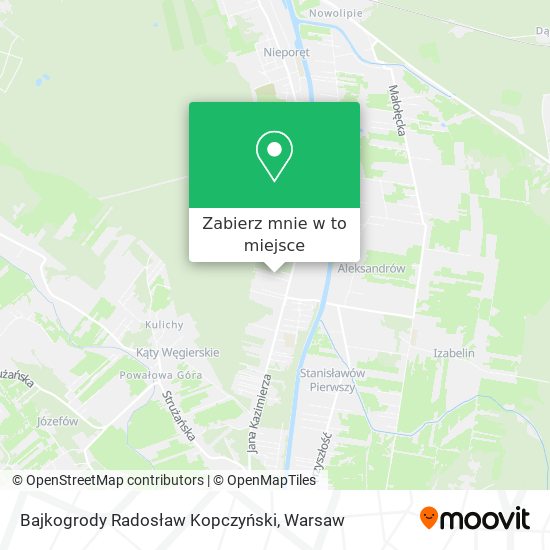 Mapa Bajkogrody Radosław Kopczyński