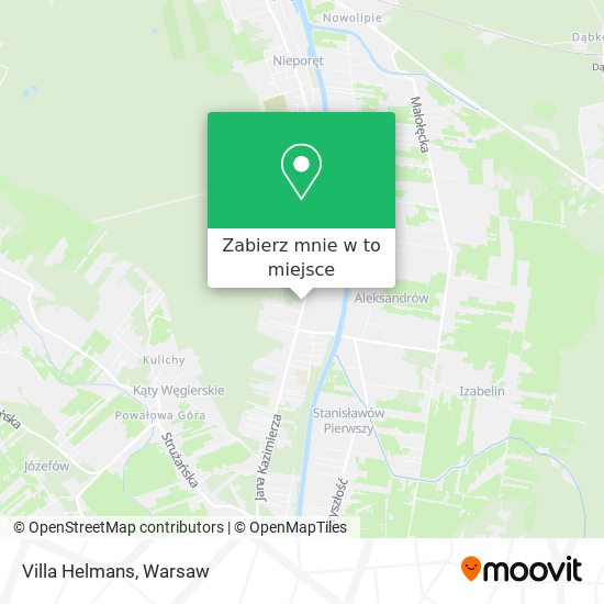 Mapa Villa Helmans