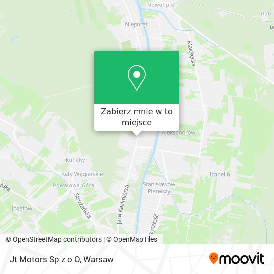 Mapa Jt Motors Sp z o O