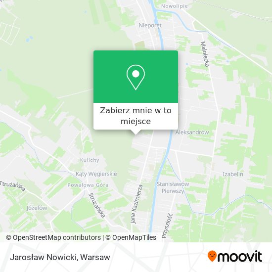 Mapa Jarosław Nowicki