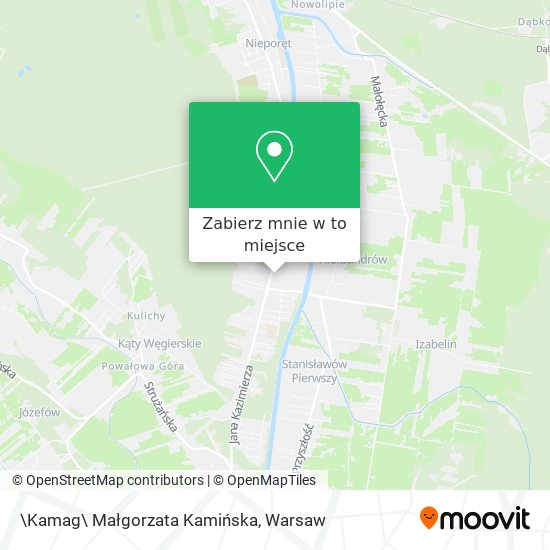 Mapa \Kamag\ Małgorzata Kamińska