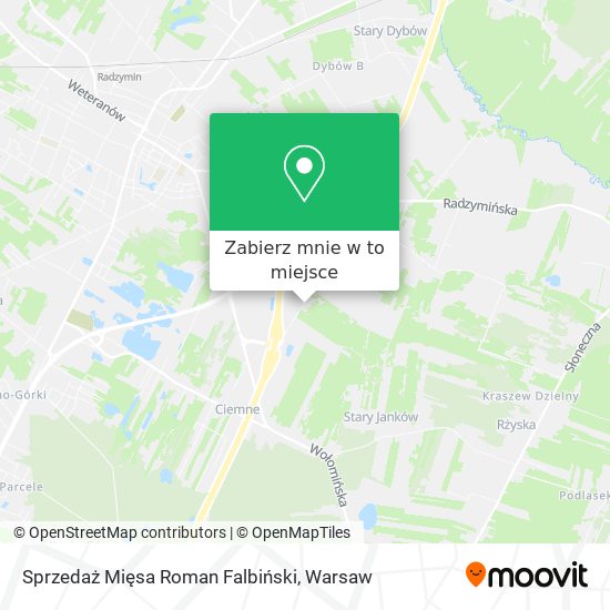 Mapa Sprzedaż Mięsa Roman Falbiński