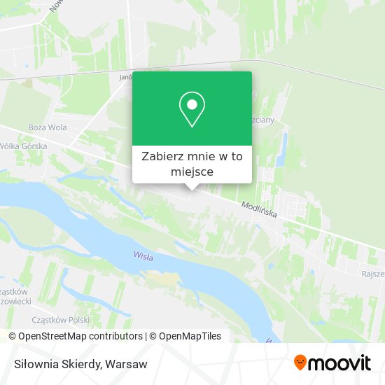 Mapa Siłownia Skierdy