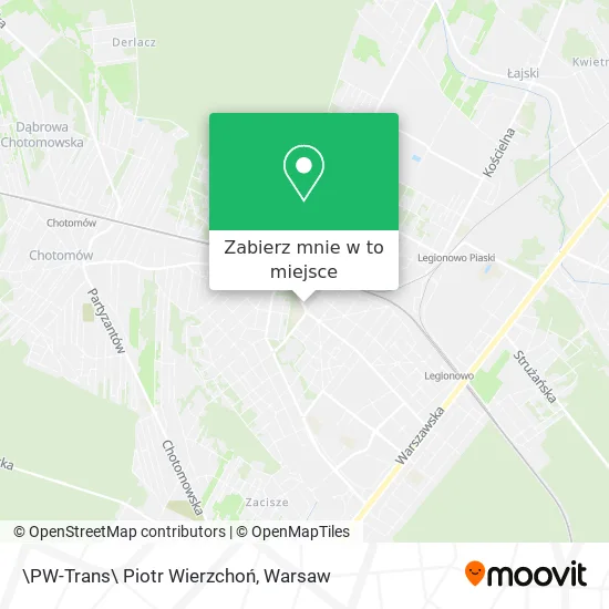 Mapa \PW-Trans\ Piotr Wierzchoń