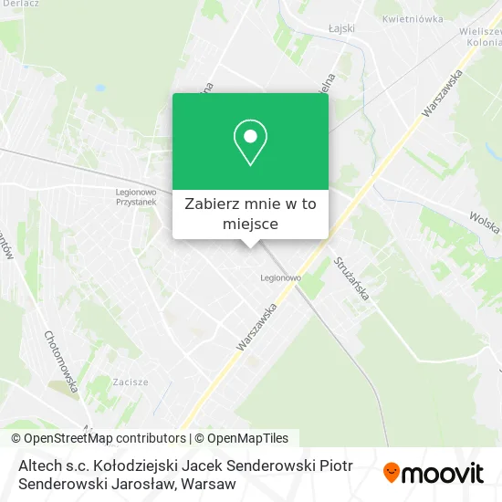 Mapa Altech s.c. Kołodziejski Jacek Senderowski Piotr Senderowski Jarosław