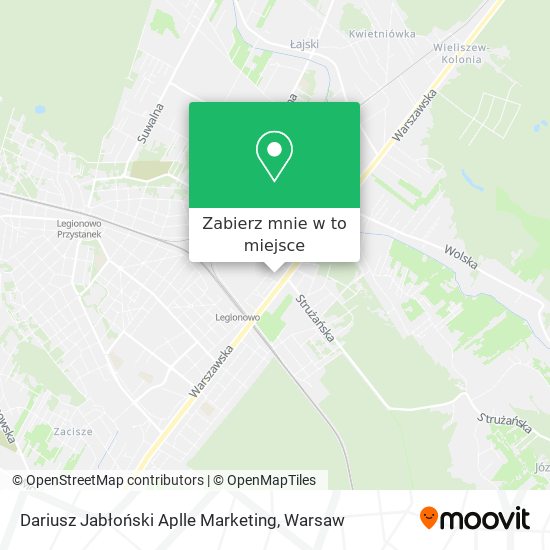 Mapa Dariusz Jabłoński Aplle Marketing