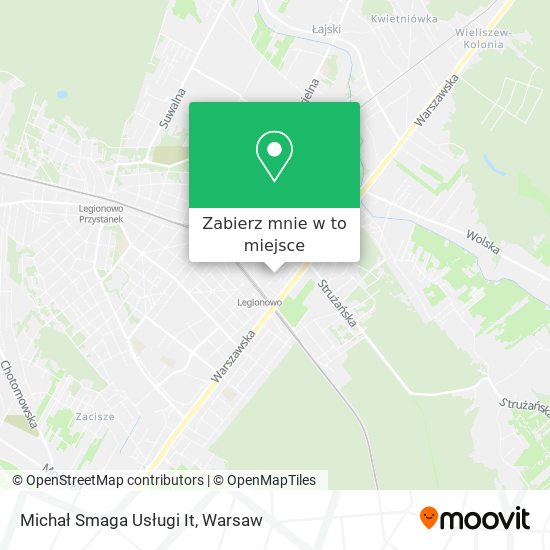 Mapa Michał Smaga Usługi It