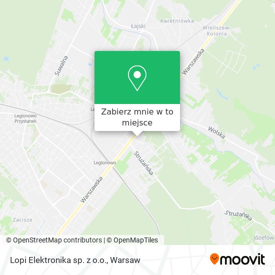 Mapa Lopi Elektronika sp. z o.o.