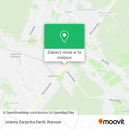 Mapa Jolanta Zarzycka-Dertli